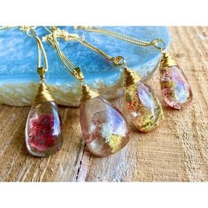 *Gia* Phantom Quartz Necklace